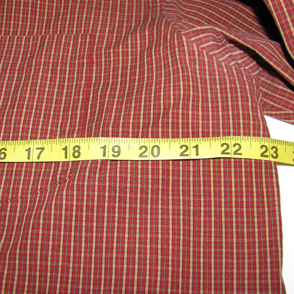 Victorinox LS Checkered Button Shirt Mens MEDIUM - Picture 6 of 8